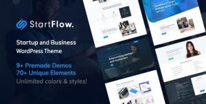 StartFlow v1.11 | Responsive Multipurpose WordPress Theme