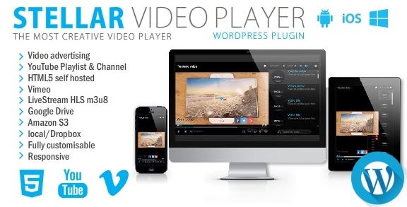 Stellar Video Player - WordPress Plugin