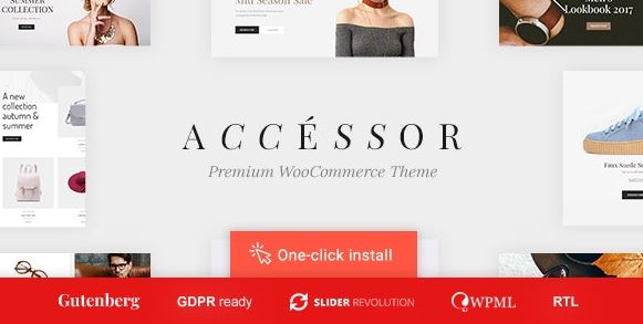 Accessories Shop - Online Store, WooCommerce & Shopping WordPress Theme