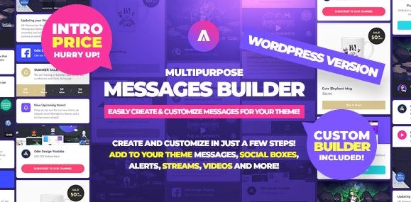 Asgard - Multipurpose Messages and Social Builder Plugin v1.1.5