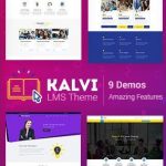 Kalvi - LMS Education WordPress Theme v2.8