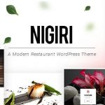 Nigiri - Restaurant WordPress Theme