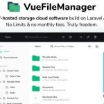Vue File Manager with Laravel - Your Private Cloud v1.6.3