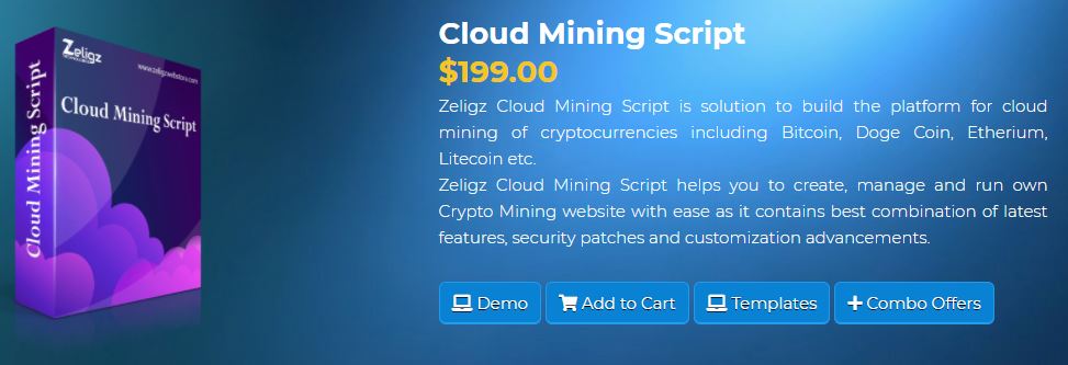 Zeligz Cloud Mining Script
