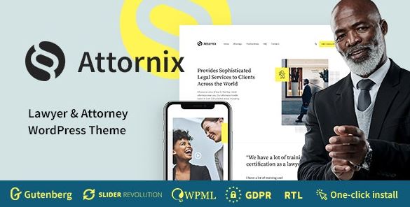 Attornix - Lawyer WordPress Theme