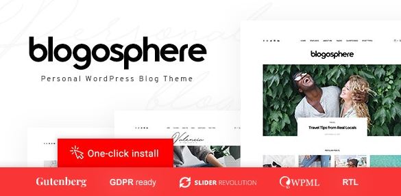 Blogosphere - Multipurpose Blogging Theme