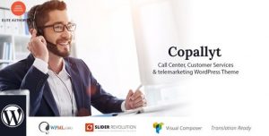 Copallyt - Call Center & Telemarketing WordPress Theme