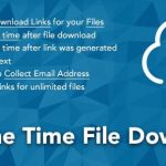 WP One Time File Download - Unique Link Generator WordPress Plugin