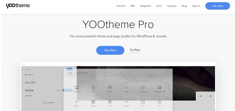 YOOtheme Pro – Powerful theme and page builder for WordPress