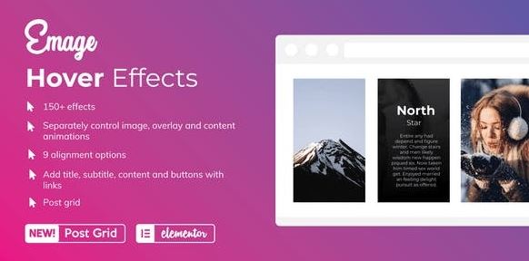Emage - Image Hover Effects for Elementor Pro