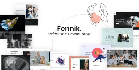 Fennik - Multipurpose Creative WordPress Theme