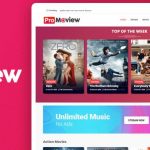 Moview - Professional Movie Blogger Template