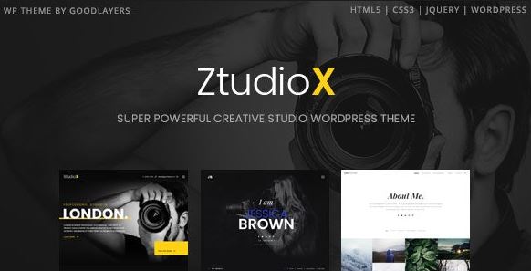 Ztudio X v1.3.0 – Photography WordPress Theme