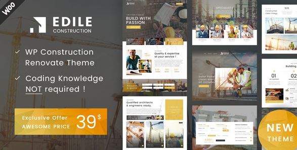 Construction Edile - Construction WordPress Theme