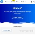 Invert Mini 480 Pro Premium Blogger Template