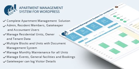 WPAMS - Apartment Management System For WordPress