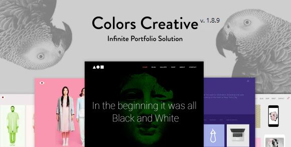 Colors Creative - Portfolio for Freelancers & Agencies