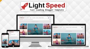 Light Speed - Blogging & Responsive Blogger Template