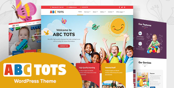 Abc Tots – Kindergarten WordPress Theme