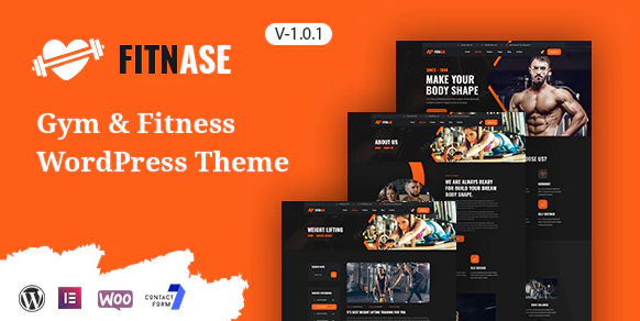 Fitnase - Gym And Fitness WordPress Theme