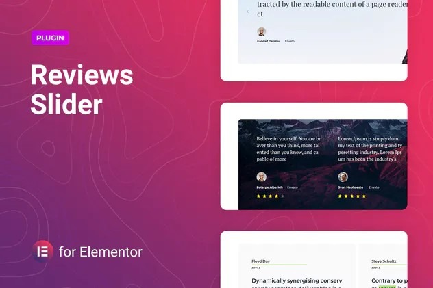 Reviewer Free Download Reviews Slider for Elementor Nulled