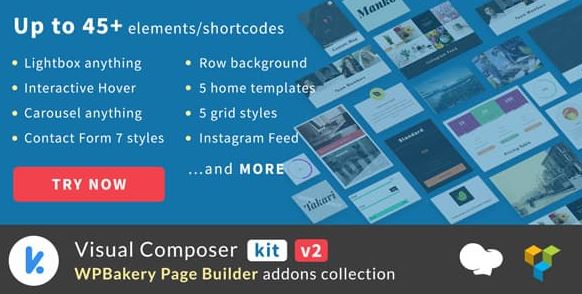 VCKit - WPBakery Page Builder addons collection (formely Visual Composer)