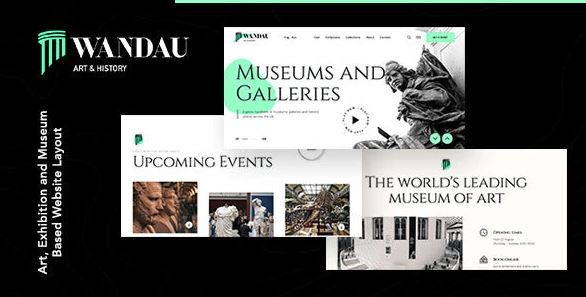 Wandau | Art & History Museum WordPress Theme