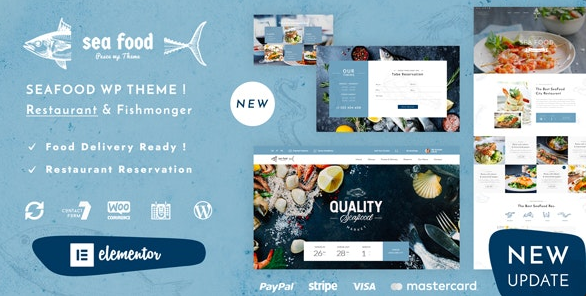 Pesce - Seafood Restaurant WordPress Theme