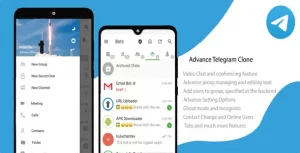 Telegram Clone with advance feature