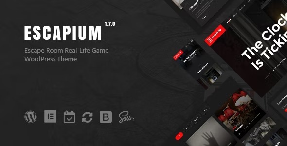 Escapium Nulled Escape Room Games HTML Premiums Template Free Download