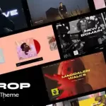 Micdrop - Music WordPress Theme