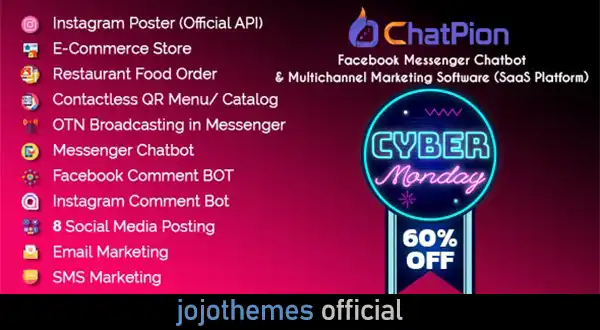 ChatPion - Facebook Chatbot, eCommerce & Social Media Management Tool (SaaS)