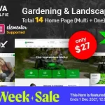 Greenova - Gardening & Landscaping WordPress Theme