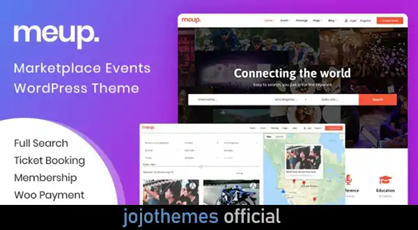 Meup - Marketplace Events WordPress Theme