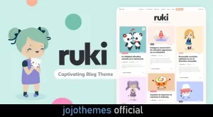 Ruki - A Captivating Personal Blog Theme
