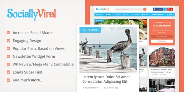 Sociallyviral Nulled Viral WordPress Blog Theme Free Download
