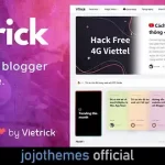 VTrick – Creative Blogger Template