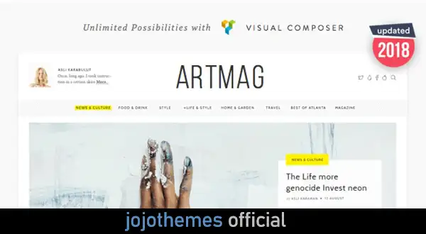 Artmag – Clean WordPress Blog and Magazine Theme