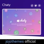 Chaty Pro - Floating Chat Widget, Contact Icons, Messages, Telegram, Email, SMS, Call Button