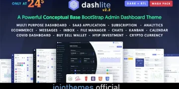 DashLite - Bootstrap Responsive Admin Dashboard Template