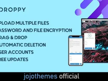 Droppy - Online File Transfer and Sharing Nulled