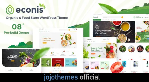 Econis - Organic & Food Store WordPress Theme