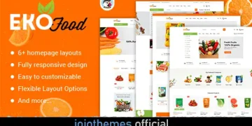 Ekofood - Organic Food Store Theme