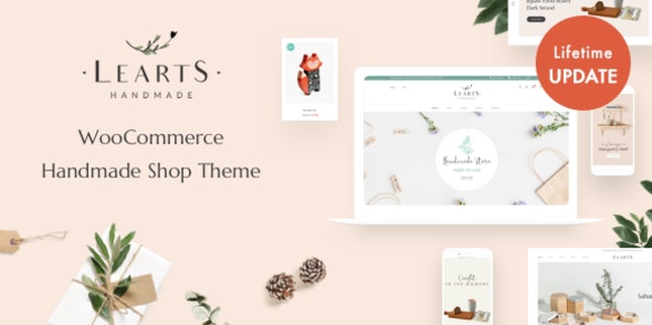LeArts - Handmade Shop WooCommerce WordPress Theme Nulled