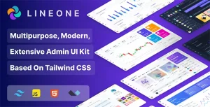 Lineone – Multipurpose Tailwind CSS Admin Template