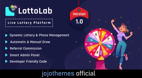 LottoLab – Live Lottery Platform
