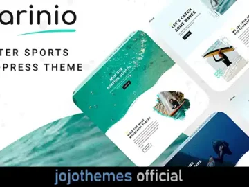 Marinio - Water Sports WordPress Theme