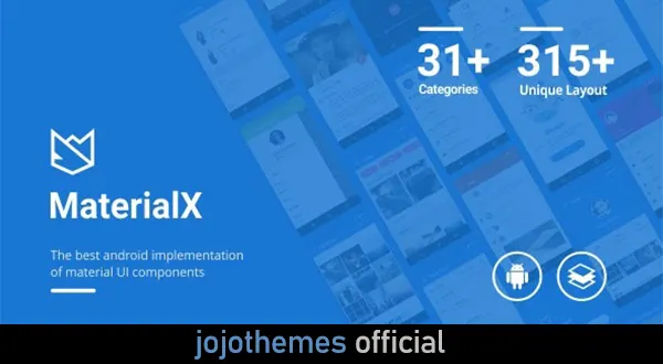 MaterialX – Android Material Design UI Components