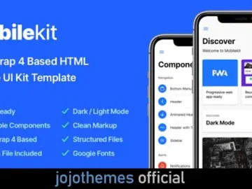 Mobilekit - Bootstrap 4 Based HTML Template