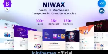 Niwax - Creative Agency & Portfolio HTML Template